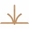 Ekena Millwork Redmond Timber Gable Bracket, Western Red Cedar, 108"W x 72"H x 1 1/2"D x 5 1/2"F, 16/12 Pitch GBW108X72X0206RED00SWR - alternate 1